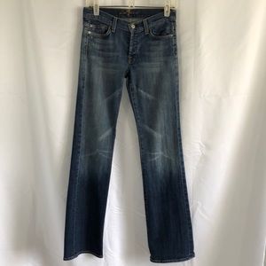 7 For All Mankind Jeans Boycut Button Fly